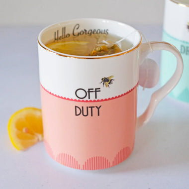 Yvonne Ellen Day Dreamer/Off Duty Set of 2 Mugs